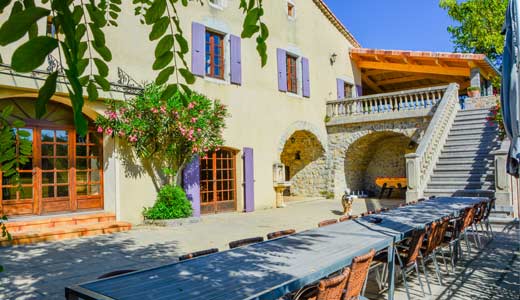 Location grand gîte Ardèche