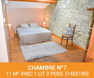 chambre 9 gite Ardèche